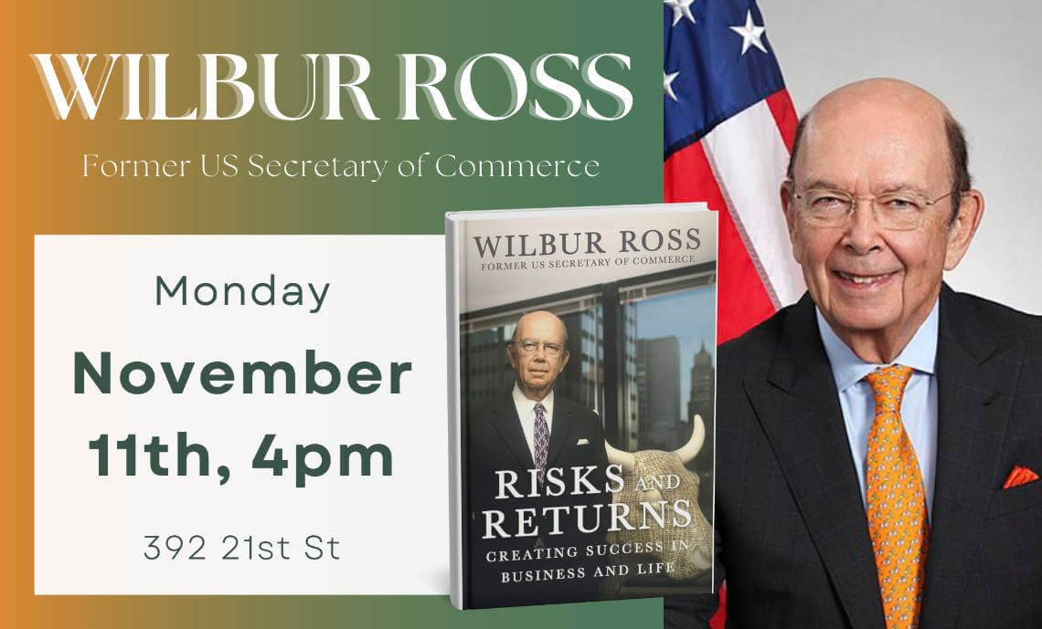 Wilbur Ross presenting Risks and Reward